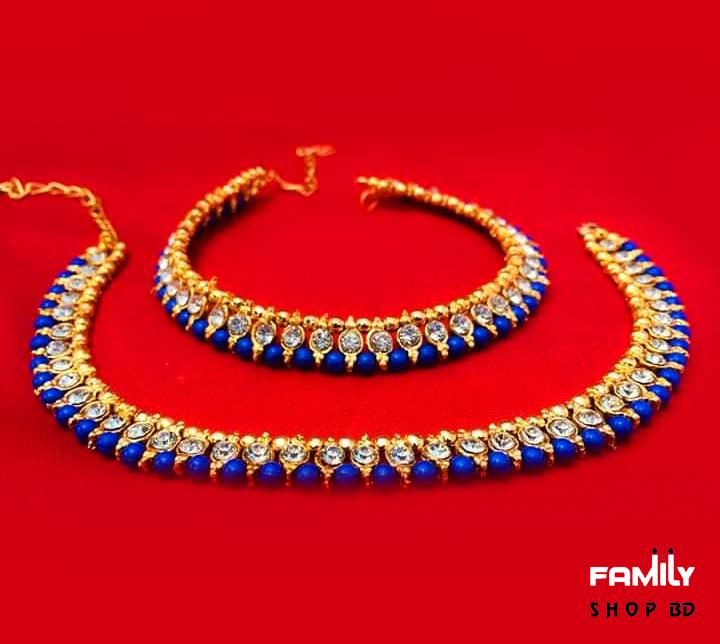Indian Good Quality.. New Design. beads [ Anklets ] Fashionable gorgeous Design .[ 1 ] Pcs