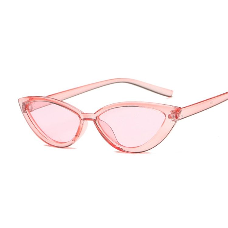 New Vintage Black Cat Eye Sunglasses Women Fashion Brand Designer Mirror Small Frame Cateye Sun Glasses For Female Shades UV400