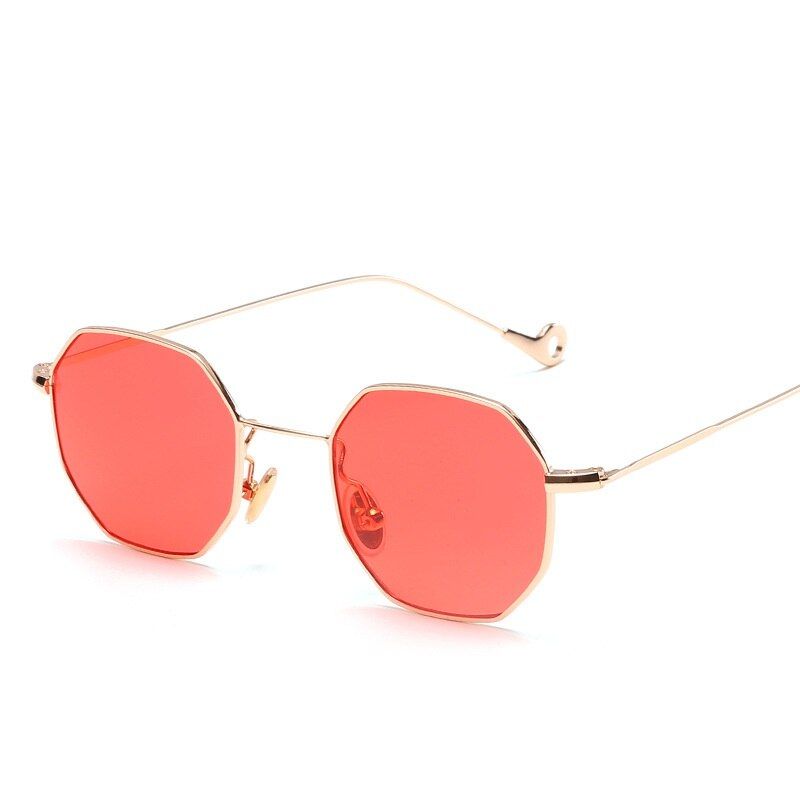 C6Multi Shades Retro Vintage Steampunk Octagon Women Sunglasses 2020 Brand Designer Female Sun Glasses Fashion Metal UV400 Oculos