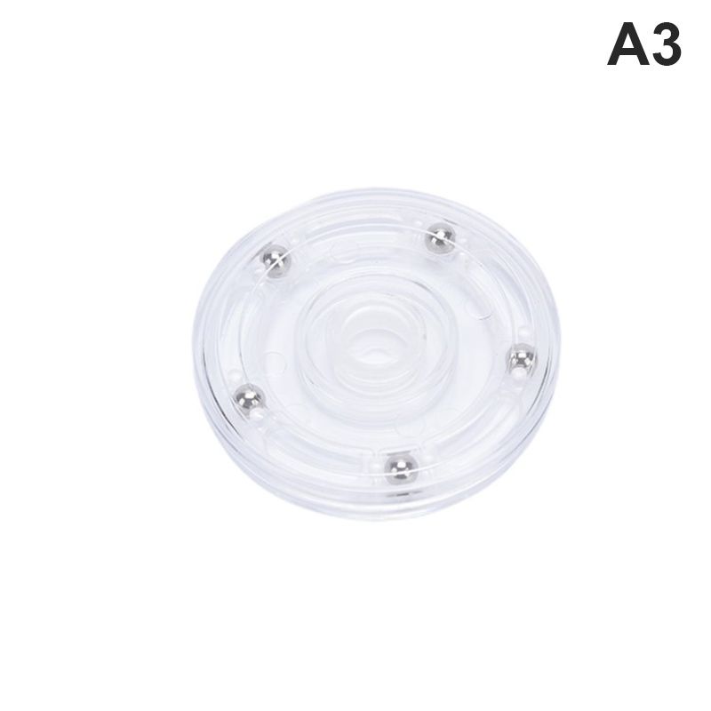 3'' Turntable Acrylic Rotating Display Stand for display jewelry
