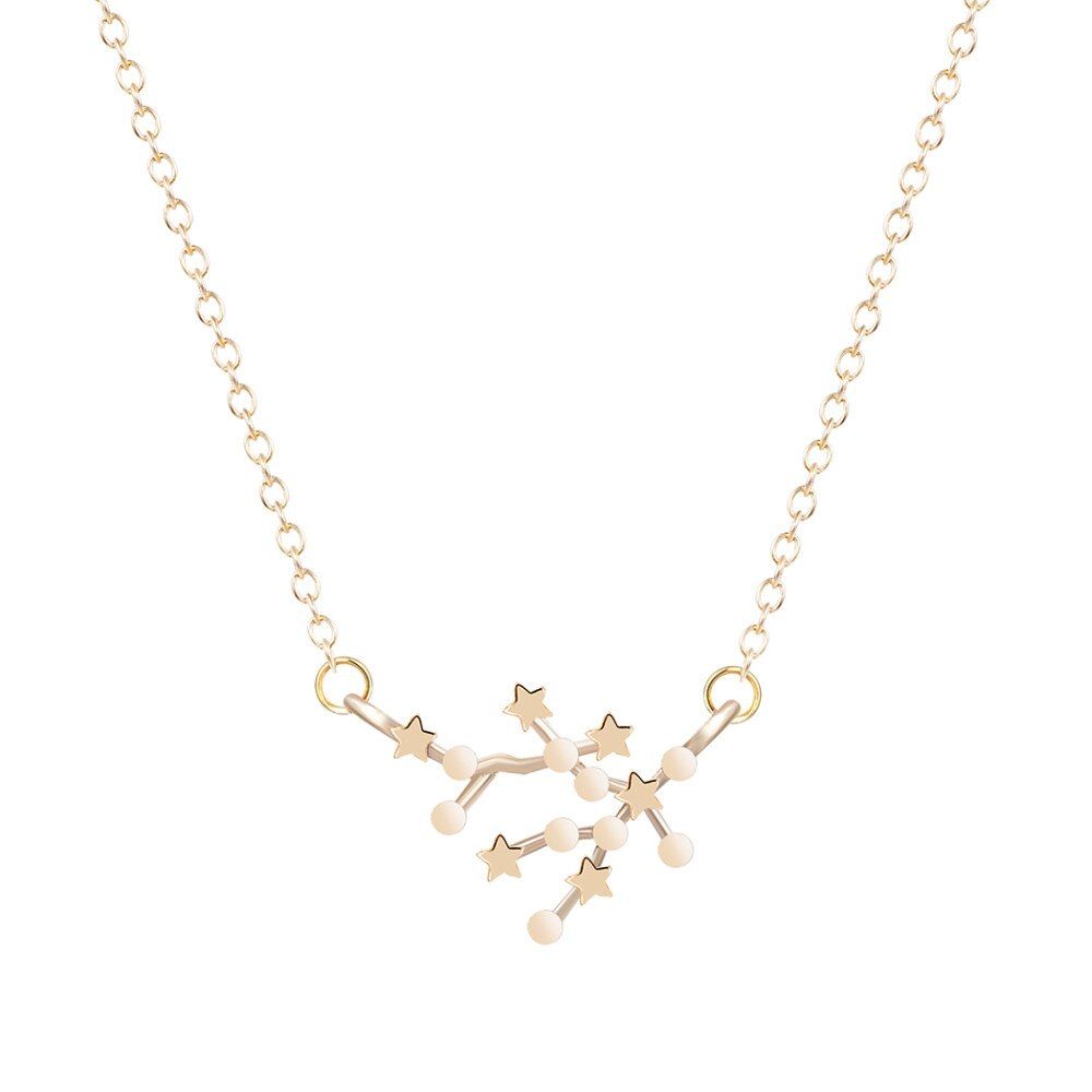 Cxwind Birthday 24/10-22/11 Scorpio Necklace Zodiac Sign Constellation Pendant Necklace Elegant Horoscope Jewelry