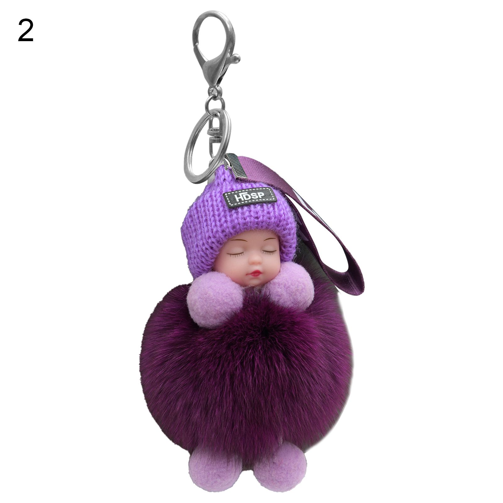 Pendant Keychains Unique ni Sleeping Toy Doll Keychains