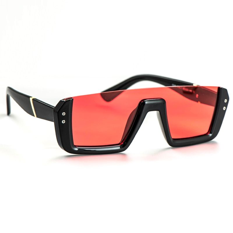 red51013 Half Frame Luxury Sunglasses Men Women Fashion Shades UV400 Vintage Glasses