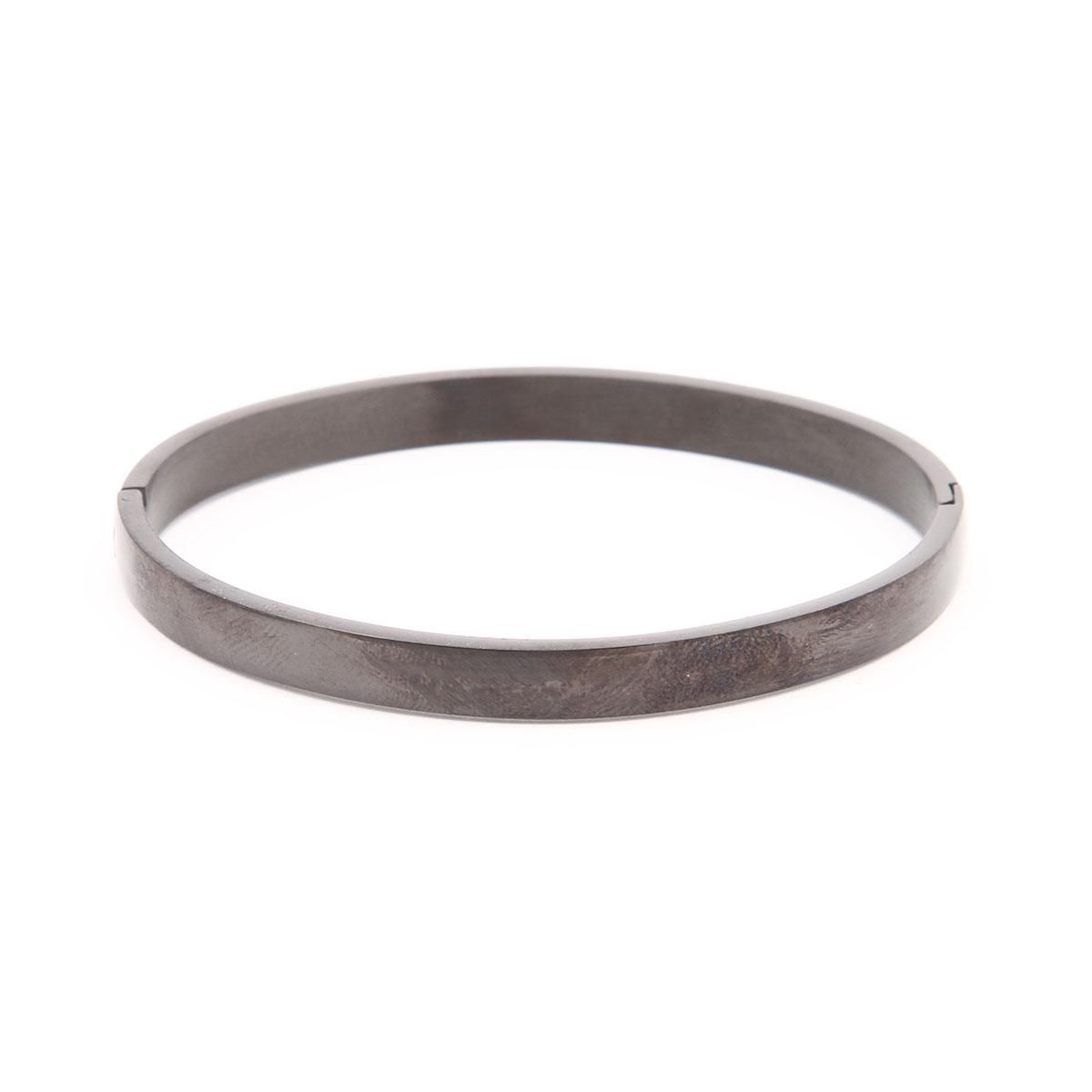 Black Stainless Steel Bracelet for Men