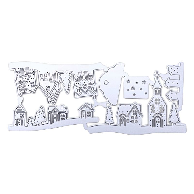 Scrapbooking ting Template Stencils ting ting Dies, For Sizzix Big Shot And Other Punching Machine (B)