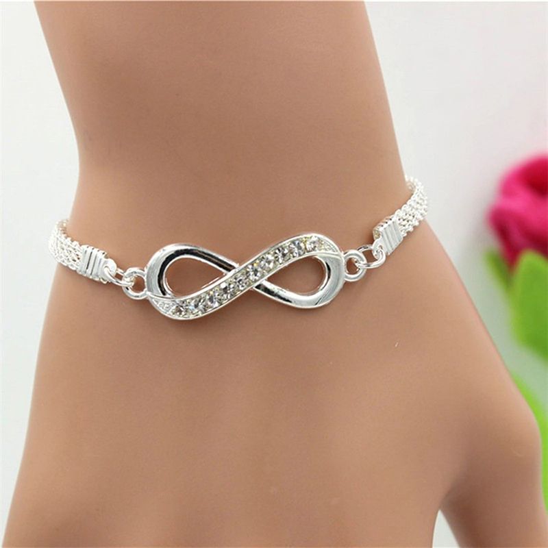 New Arrived Fashion Infinity Bracelet Jewelry For Women Lovely Gift 2021 New
