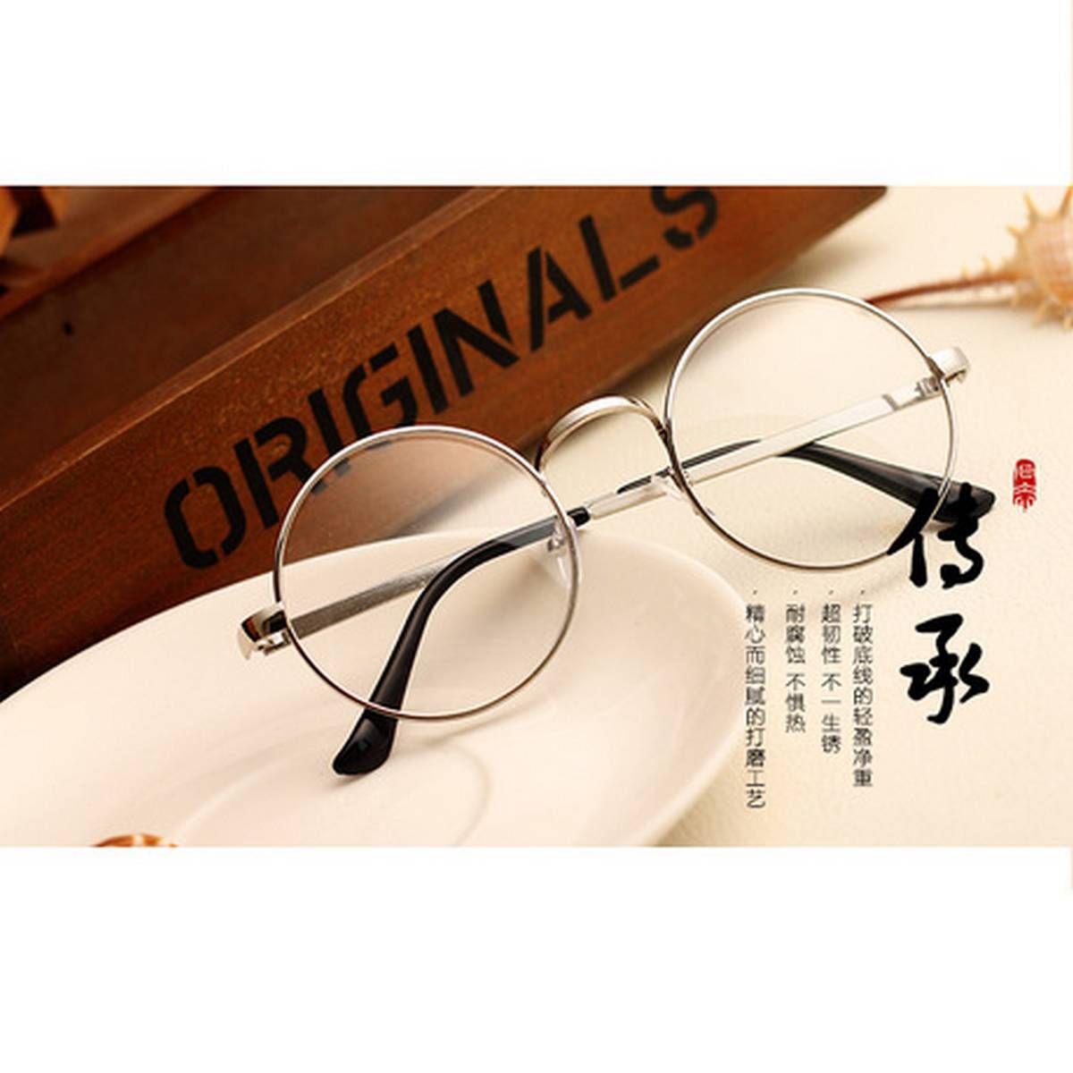 Vintage Inspired metal Round Circle Sunglass - Sun Glass For Men