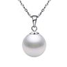 Fashion Women Round Faux Pearl Pendant Neckle Party Long Chain Jewelry Gift