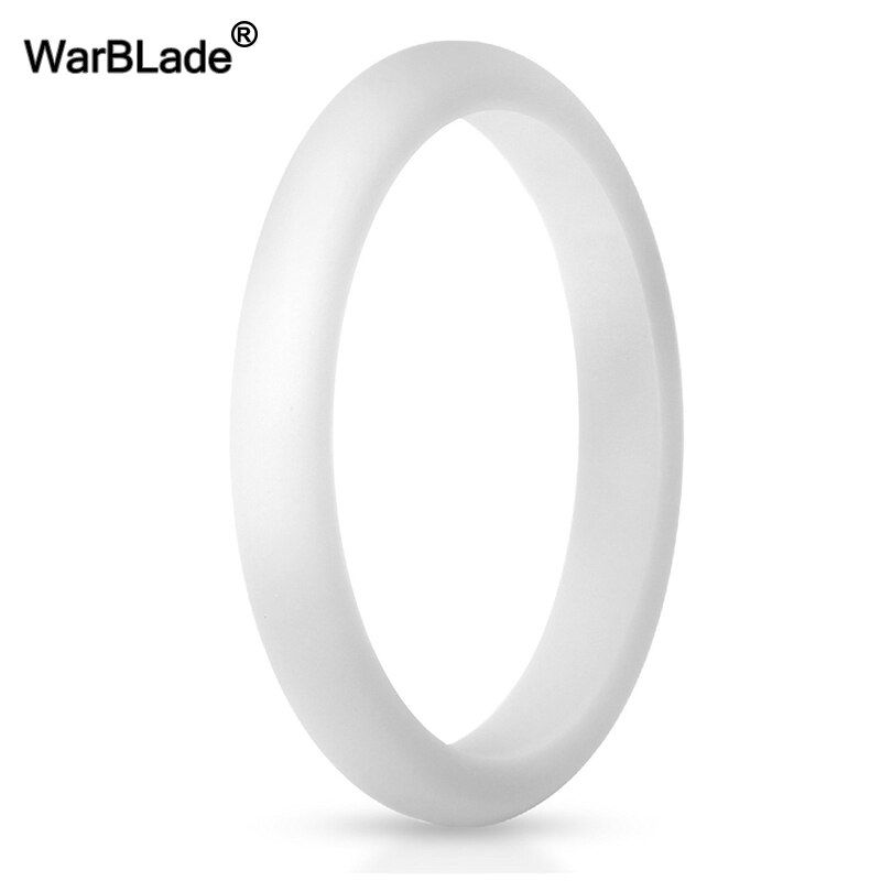 2018 New 2.7mm Hypoallergenic Crossfit Flexible Sports Silicone Finger Ring Food Grade FDA Silicone Ring For Women Wedding Rings