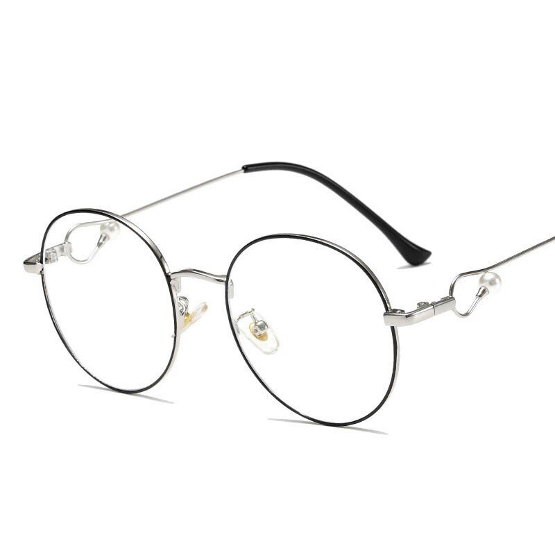 BlackSilver-TLeonLion Vintage Round Sunglasses Women Luxury Brand Sunglasses Women/Men Retro Sunglasses Women Mirror Oculos De Sol Feminino