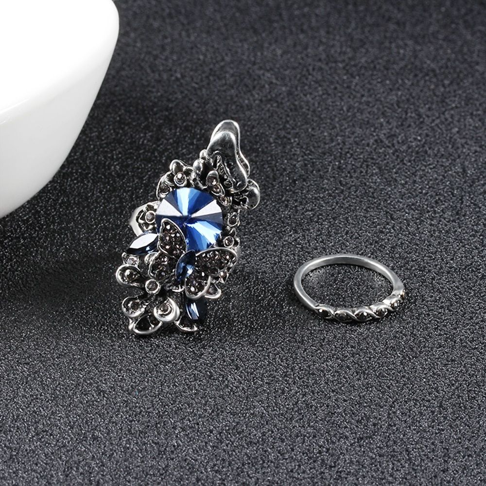 Butterfly Shape Wedding Party Ring for Female