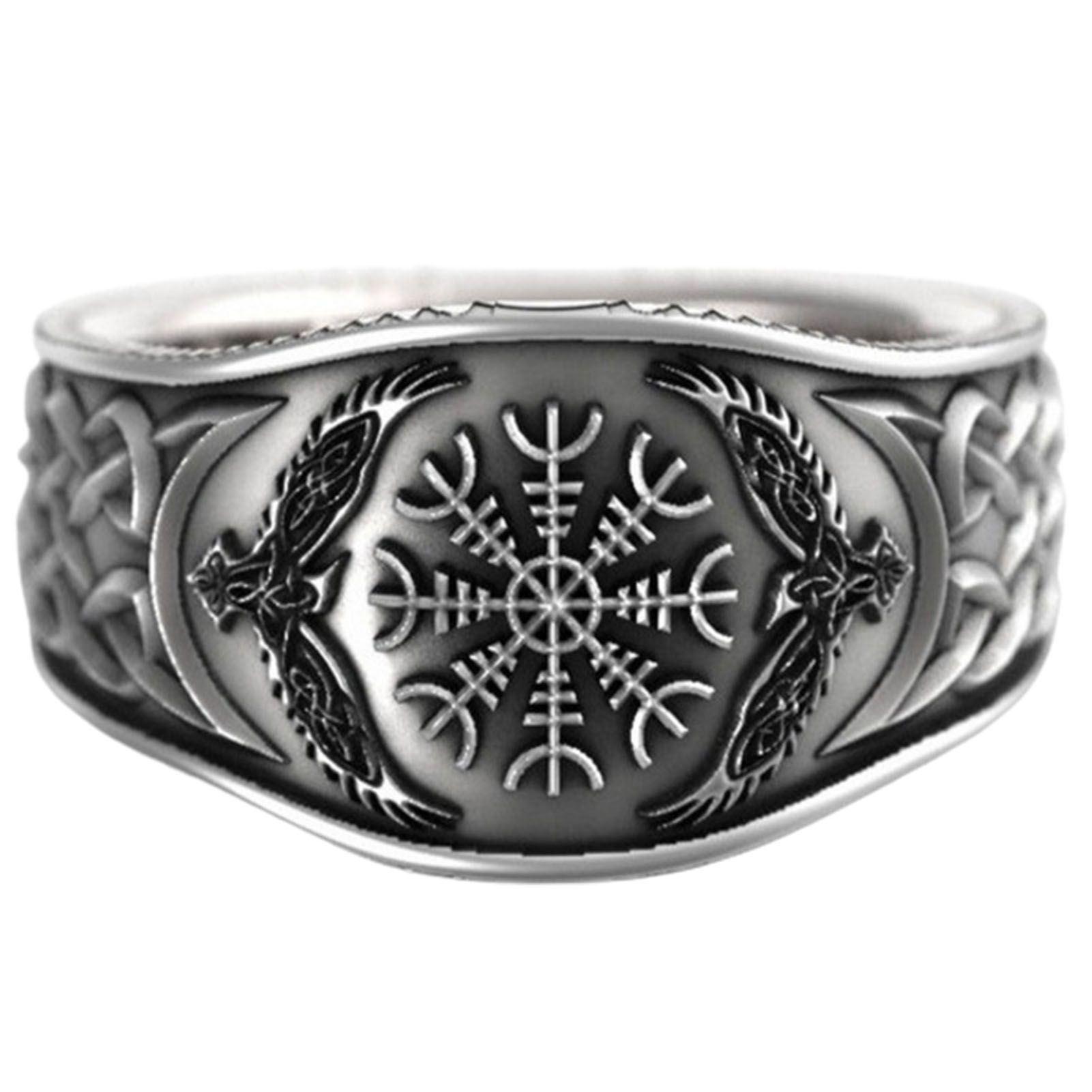 Party Ring All-Match Eagle Knot Pattern Ring