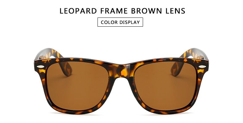 Leopard brownLongKeeper 2019 Fashion Polorized Sunglasses Men Brand Designer UV400 Shades Men Sun Glasses gafas Masculino Lunettes Homme