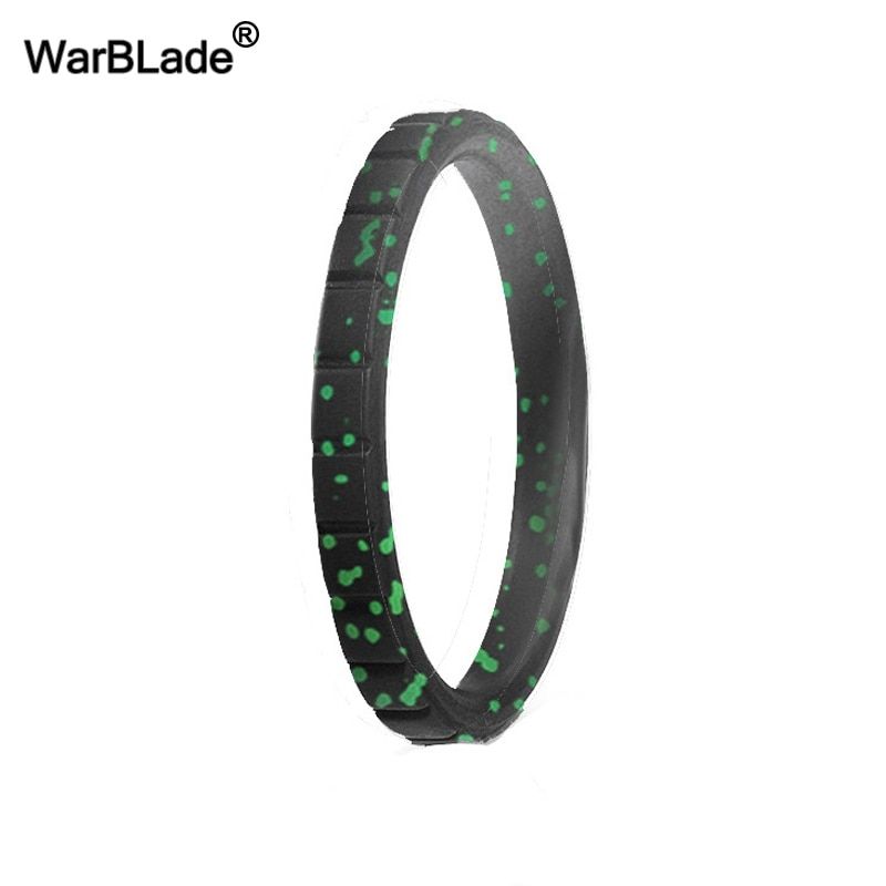 WarBLade 2019 New Crossfit Flexible Silicone Ring Food Grade FDA Silicone Finger Ring For Women Wedding Rings 3mm