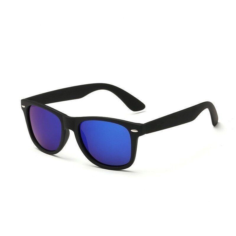 black dark bluePackage AHDSUNFLY Classic DESIGN Ultralight Polarized Sunglasses Men Women Vintage Driving Square Style Sun Glasses Goggle UV400 Gafas De