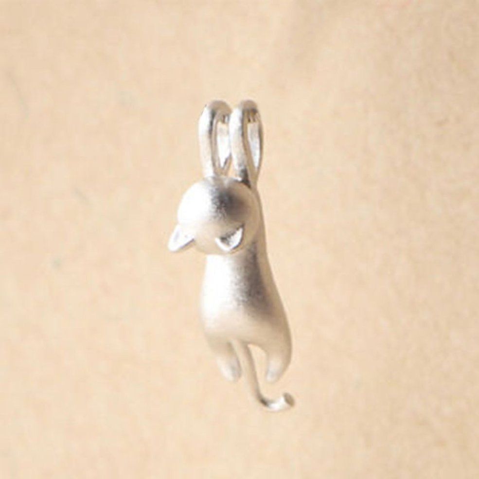 Fashion Women Girl Sweet Cute Tiny Cat Kitten Necklace Pendant Jewelry Gift