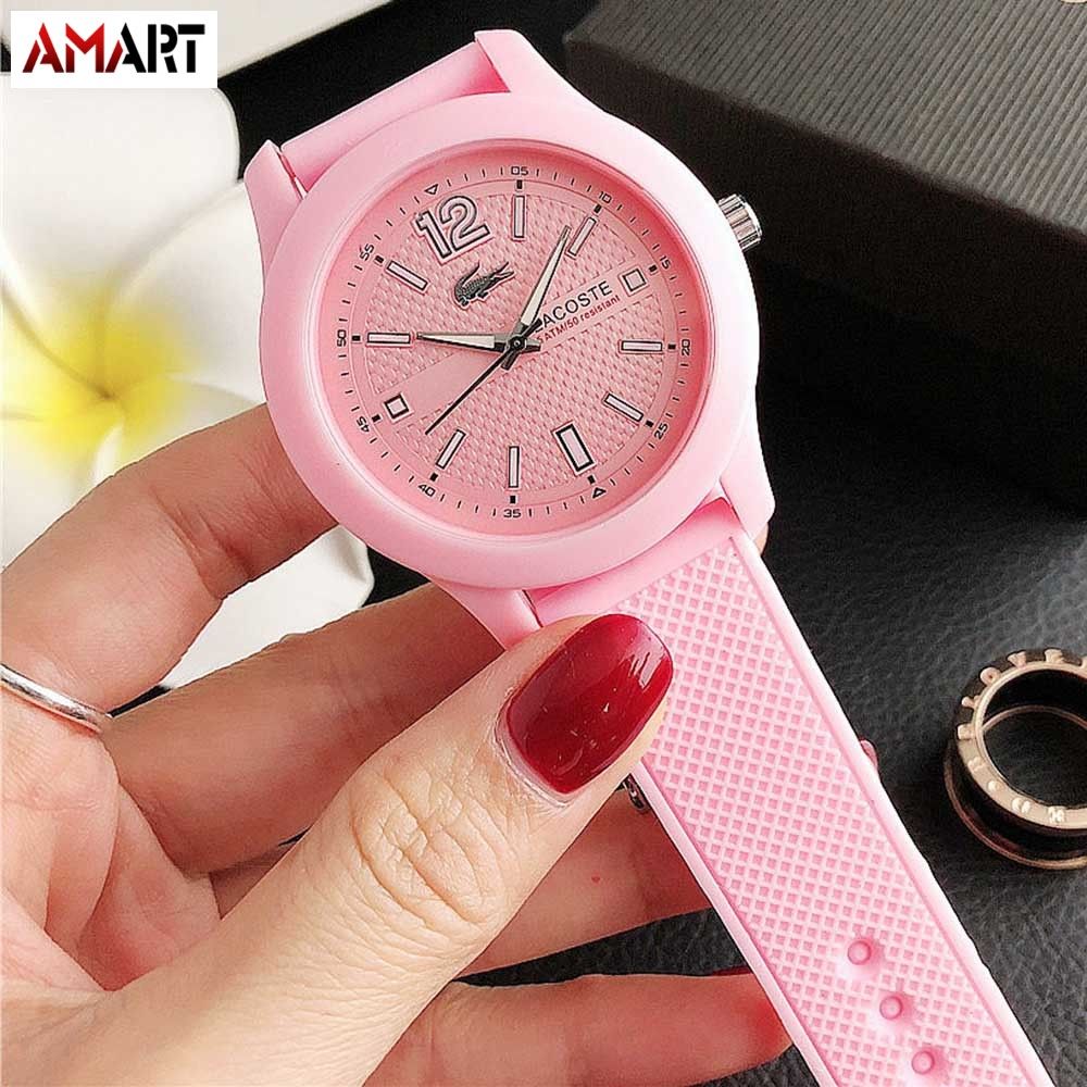 Casual Quartz Watch With Silicone Strap For Couple Men Women Quartz Watches