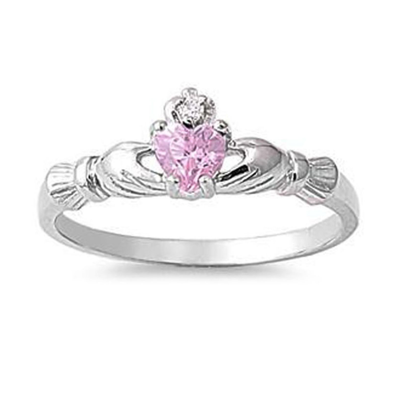 Engagement Ring Electroplating Holding Heart Women Wedding Band