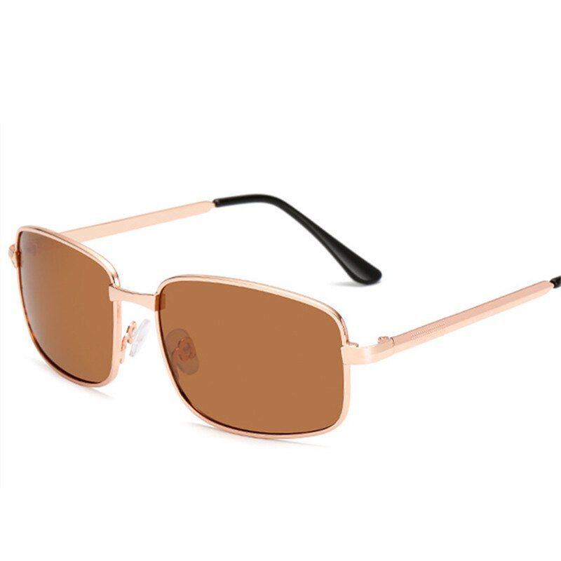 BrownOulylan Vintage Polarized Sunglasses Men Brand Design Driver Glasses Male Quality Driving Goggles Color film Sun Glasses Women