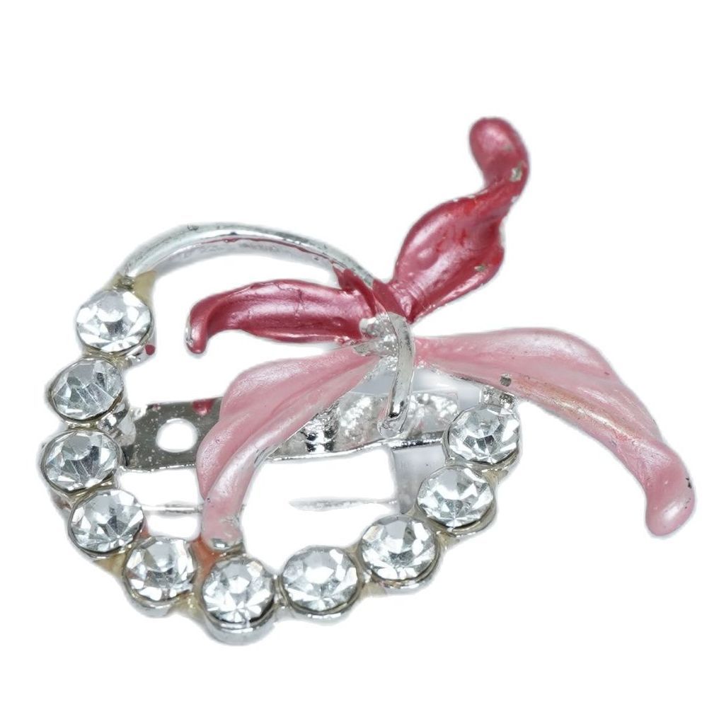 1 Piece China Crystal Rhinestone Hijab Brooch For Women