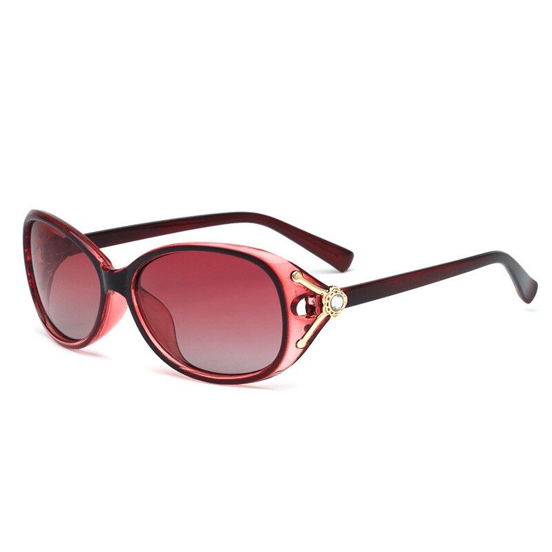ATOLO7045-4Psacss Polarized Pearl Sunglasses Women Elegant Vintage Brand Designer Retro Sun Glasses Female Gorgeous Outdoor Mirror UV400