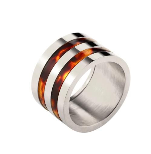 Multi Metal Colors Rings for Men and Women Stainless Steel Party Ring Trendy Jewellery Size 7-9 Wholesale Valentine Day Gift