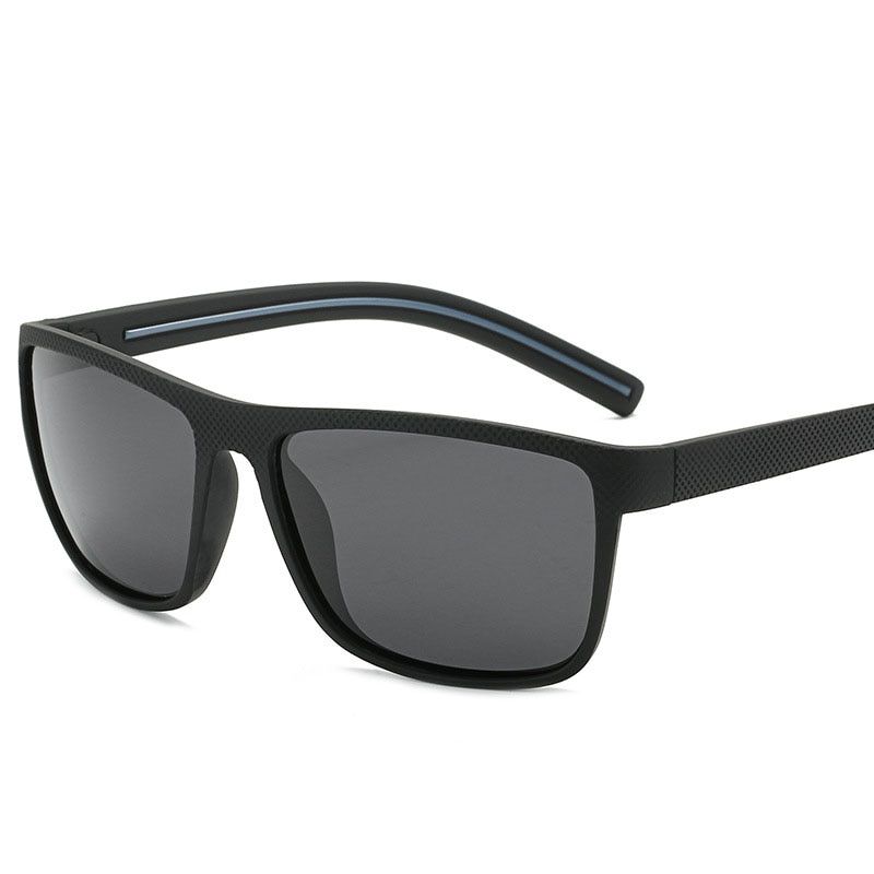 BlackBlueLineRBRARE Polarized Sunglasses Men Square Mirror Sun Glasses For Men Personalized Drive Sunglasses Men Trend Shades Sun Protection
