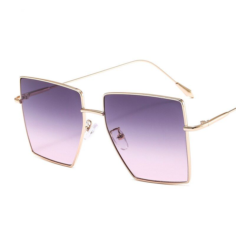 7Vintage Square Sunglasses Women 2020 Luxury Frames Retro Clear Sun Glasses For Men One Piece Oversized Black Shade Gafas Glasses