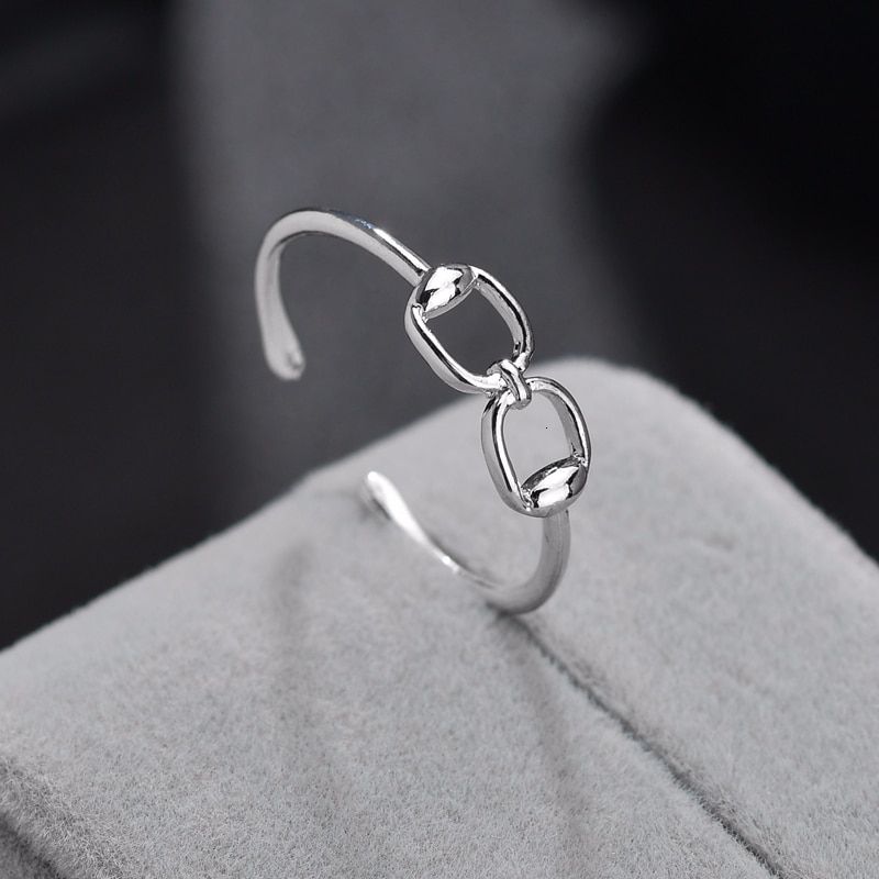 Minimalism Unisex Fashion Custom Adjustable Stainless Steel Rings Sliver For Lovers Trendy High Quality Wedding Rings Jewelry