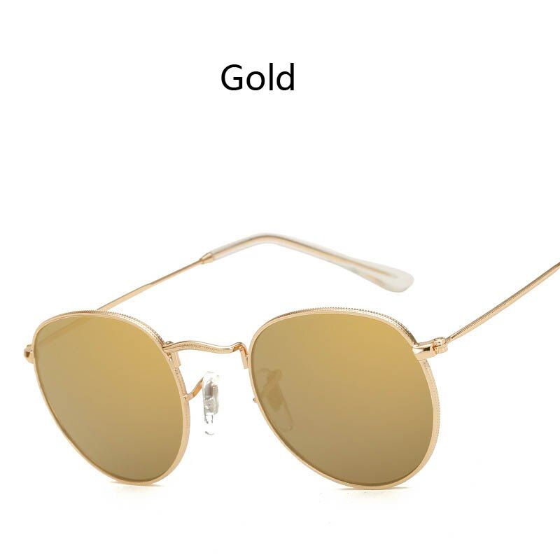 GoldKILIG 2019 Round Color Lens Metal Sun Glasses Men's and Women's Sunglasses Summer Trend Glasses Master Design Brand UV400
