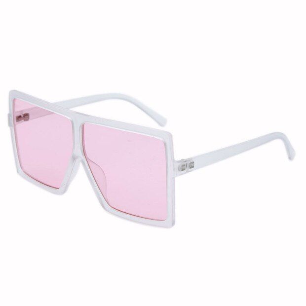 9 sunglasses2019 Oversized Square Luxury Sunglasses Square Flat Top Gradient Lens Vintage Men Polarized Sun Glasses Shades UV400 Eyewear