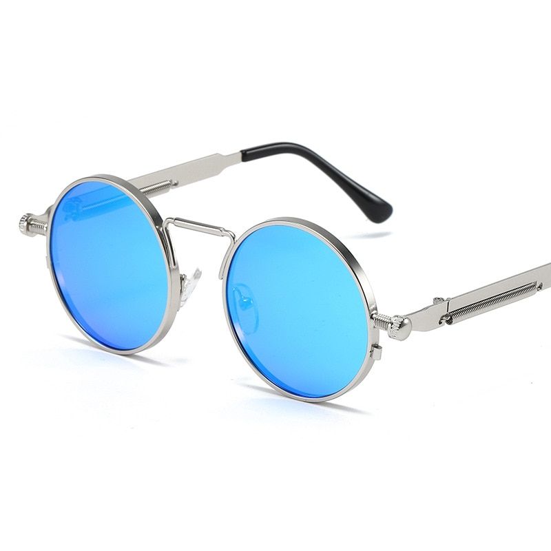 Steampunk Sunglasses Men Spring Metal Temples Personality Sunglasses Women Sunglasses Trendy