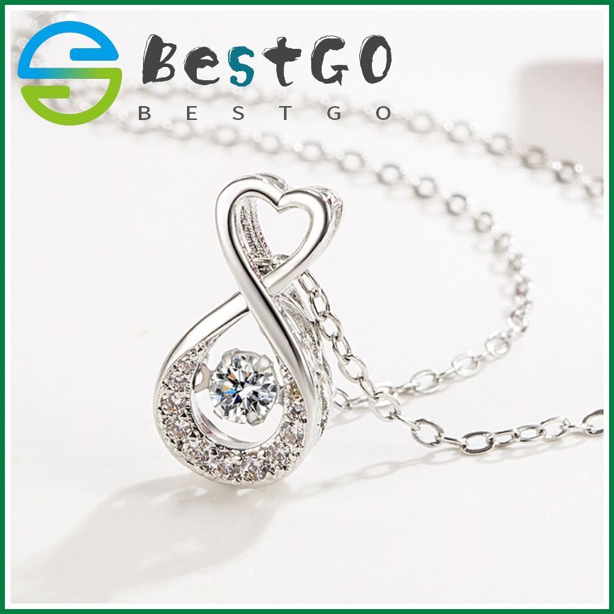 Korean Of The Simple New Necklace Women'S Fashion Smart Pendant Niche Heart-Shaped Pendant Love Collarbone Chain Necklace