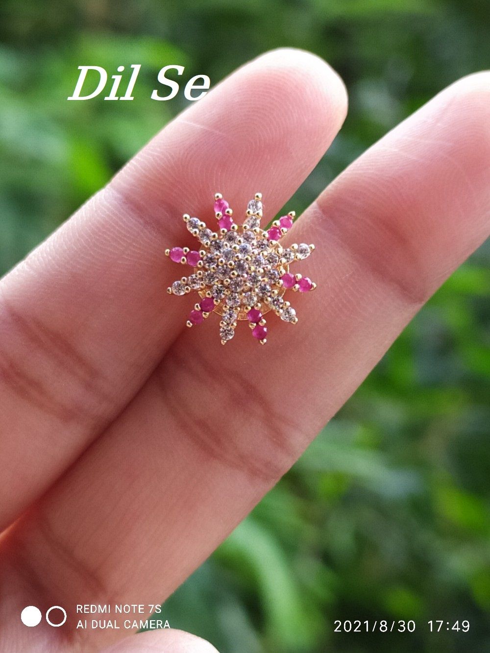 নাকফুল (এল শেপ), Nose Pin For Women, New Model, Trendy Design , L Shape Nosering, Nose Ring, Shop- Dil Se