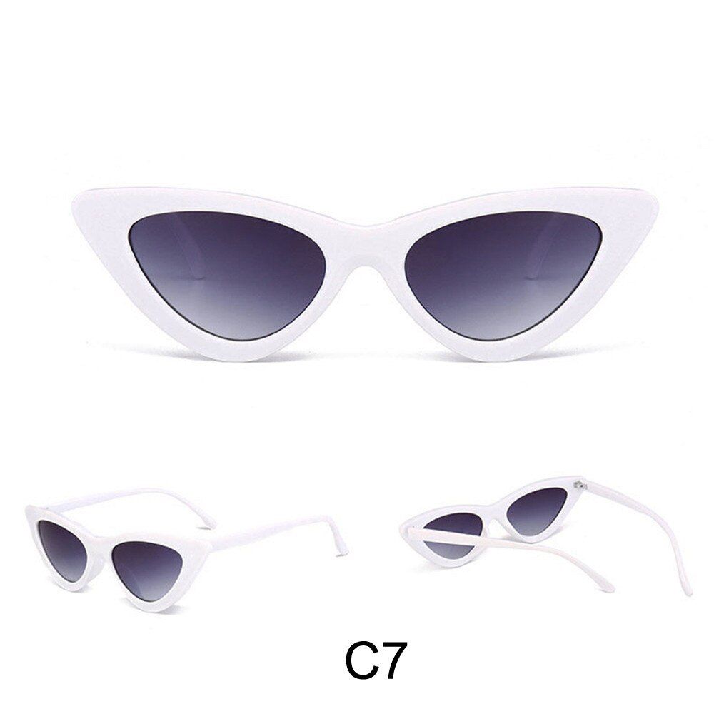 HSunglasses Women 2020 Gafas Women Fashion Cat Eye Shades Sunglasses Integrated UV Candy Colored Glasses Lunette De Soleil Femme