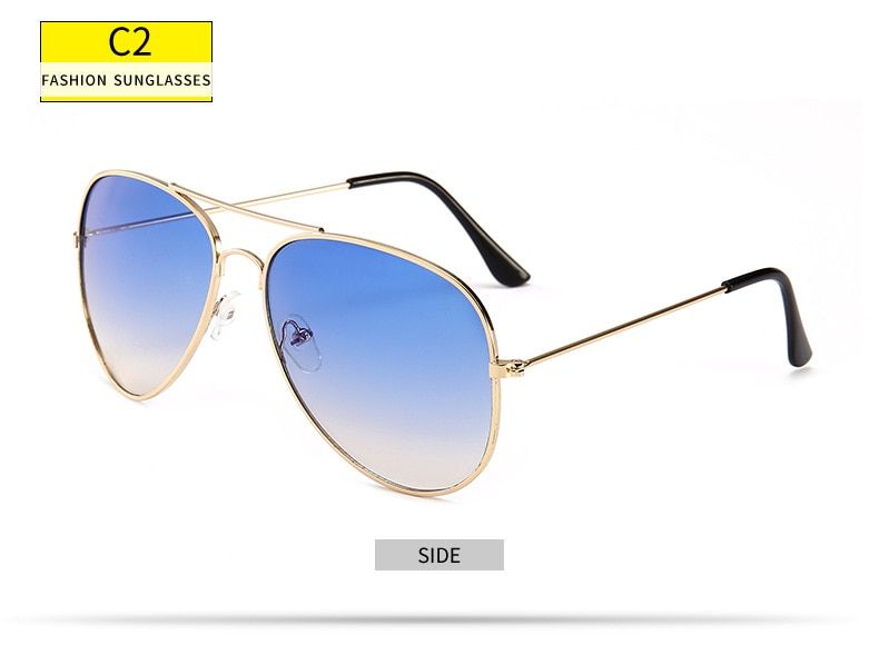 DJXFZLO Brand Designer  fashion gradient  sunglasses men and sunglasses women retro colorful sunglasses trend   Oculos de sol