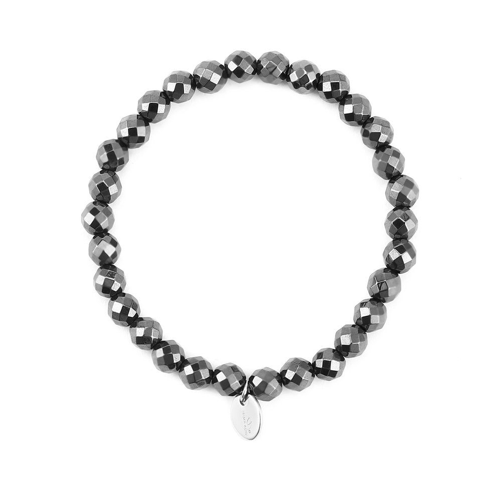 Black Gallstone Bracelet Hand Chain Ornament Relieves Joint Pain Stone Craft