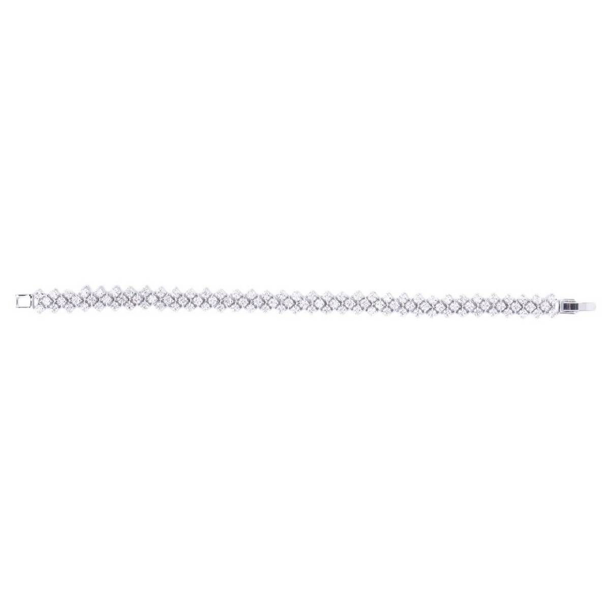 Fashion Women Crystal Rhinestone Bangle Cuff Bracelet Jewelry Gift NEW