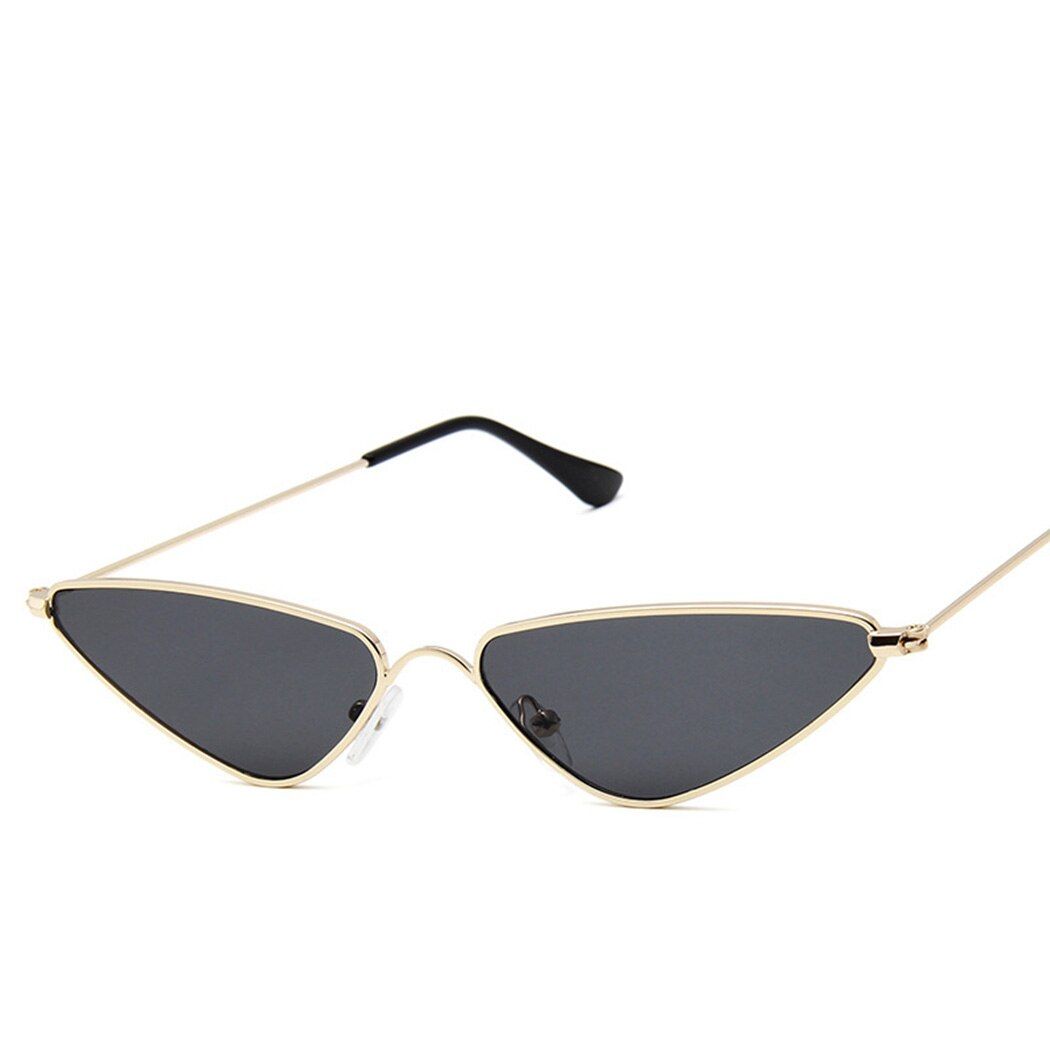 6Women Small Cat Eye Sunglasses Retro Cool Triangle Sunglass Female Fashion Ocean Film Cateyes Sun Glasses UV400