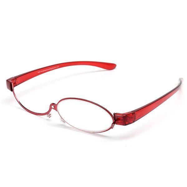 150 Degree Womens Mens 180 Rotatable Magnify Eye Makeup Cosmetic Glasses Reading Glasses Flipup Glasses