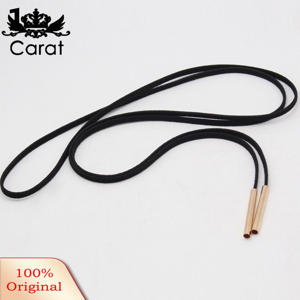 Fashion Women Boho y Blk Faux Leather Choker Neckle Jewelry Simple Punk