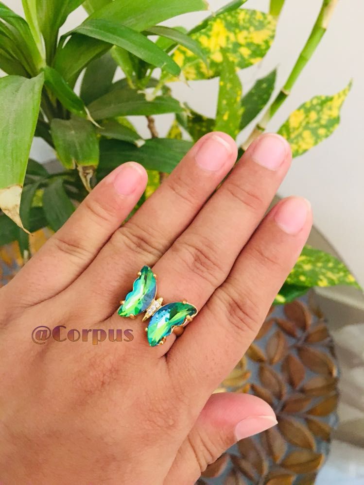 Butterfly Finger Ring for women and girls
