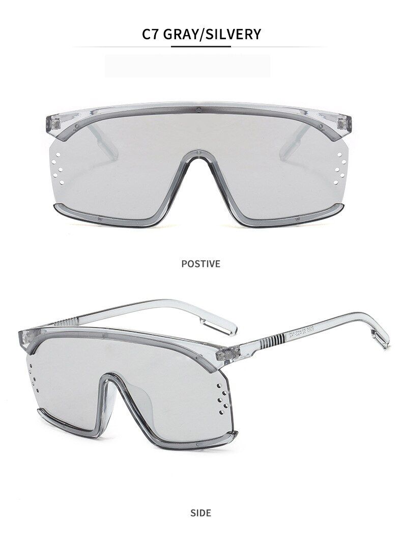 C72020 Luxury Big Frame Sunglasses Brand Designer Man/Women Sun Glasses Outdoor Travel Eyewear De Sol Mujer High Quality