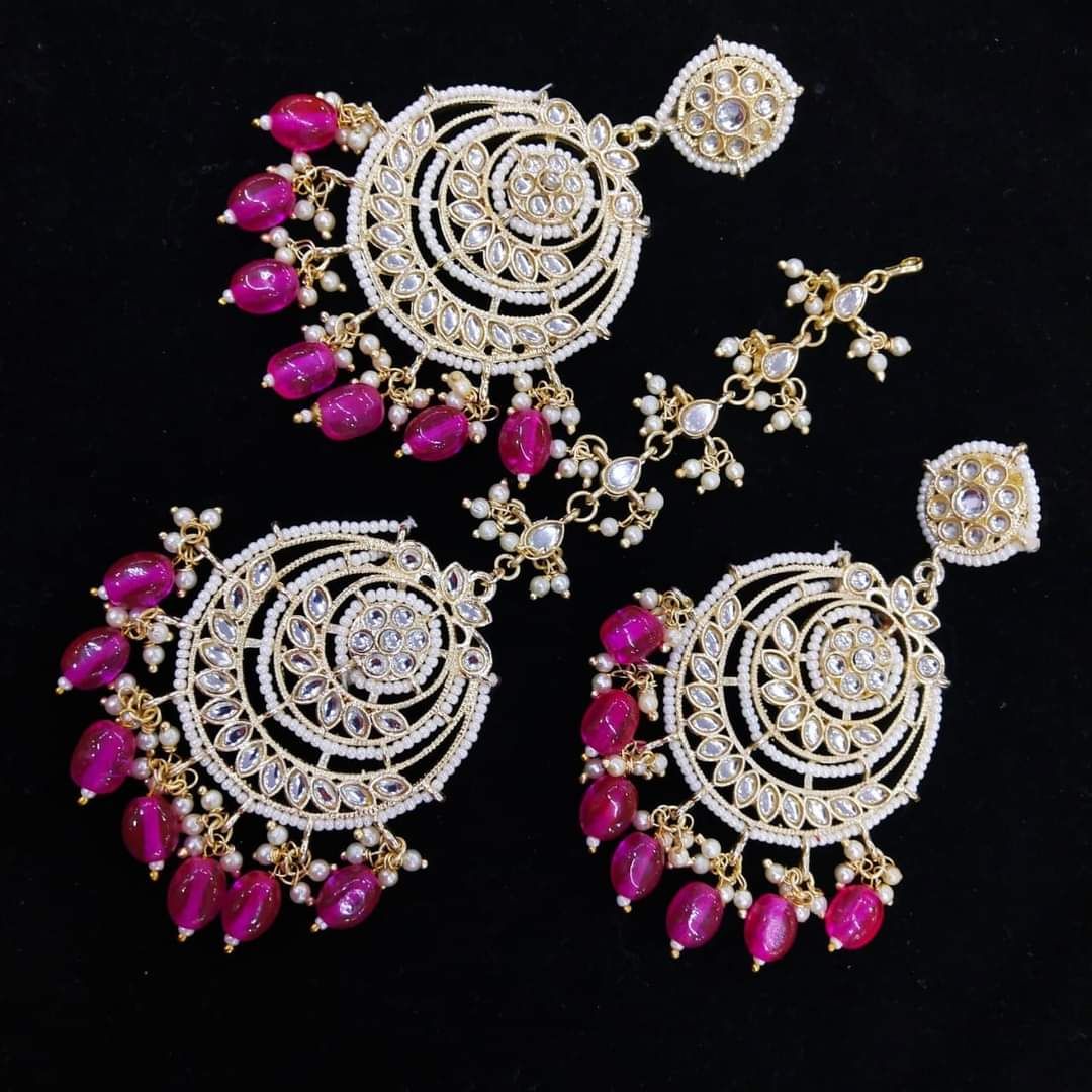 Jewellery Set FOR Women Tikli + Earring