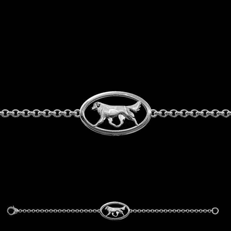 Adjustable Nova Scotia Duck Tolling Retriever movement Bracelet Pet Dog Jewelry free ship