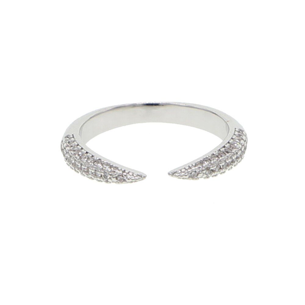 simple cz ring high quality 3 colors stacking ring set fashion classic finger rings