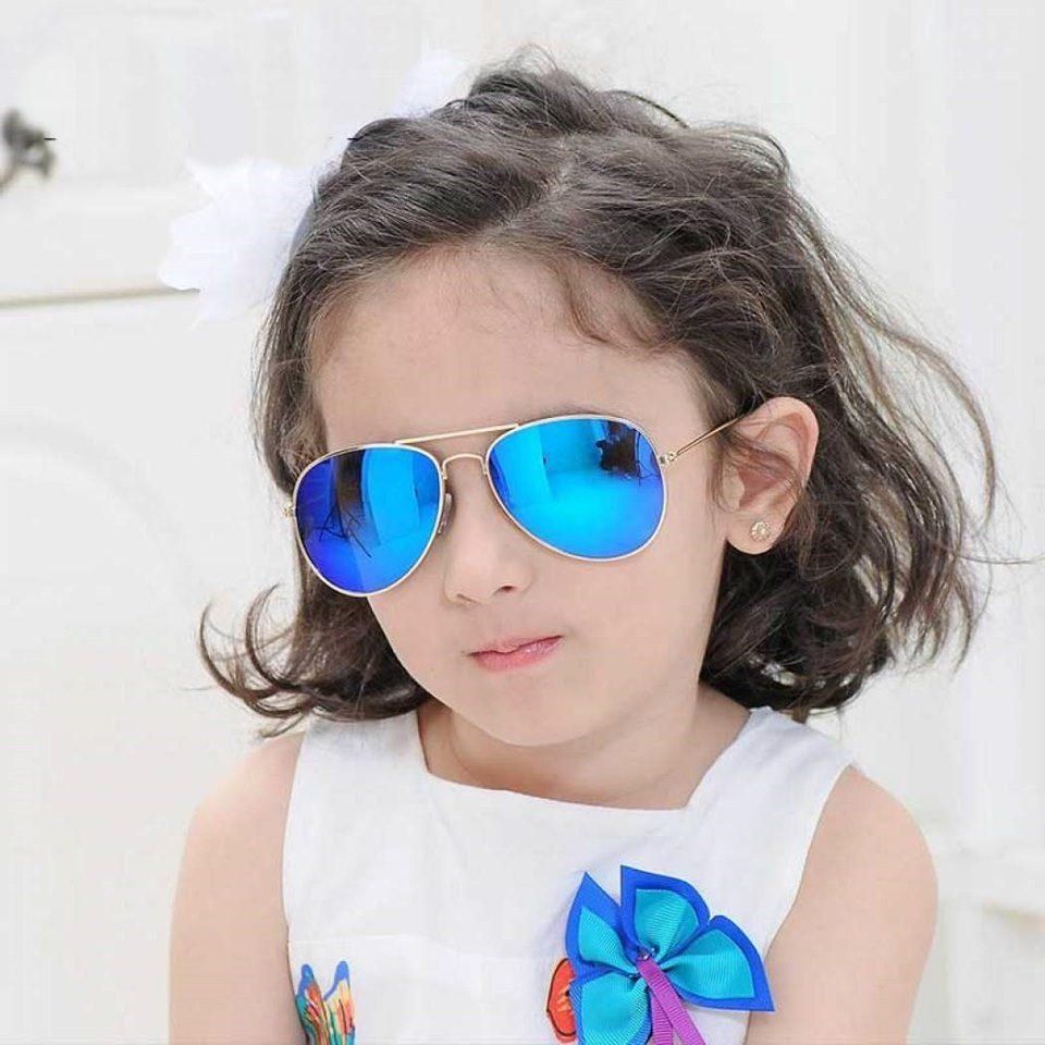 Fashion Kids Sunglasses Piolt Style Brand Design SunGlasses