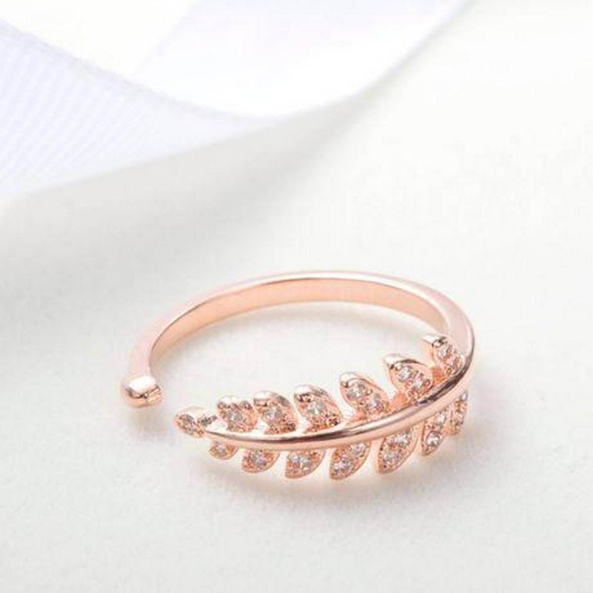 Copper Fashion engagement Finger ring For Women