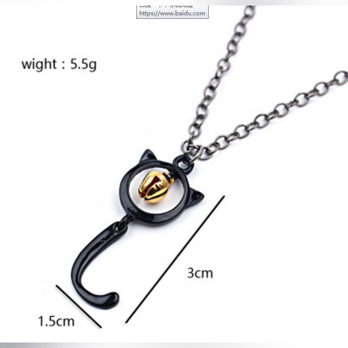 【BestGO】Fashion Fox Pendant Ladybugs Necklaces Metal Chain Charm Choker Women Men Jewelry Gift