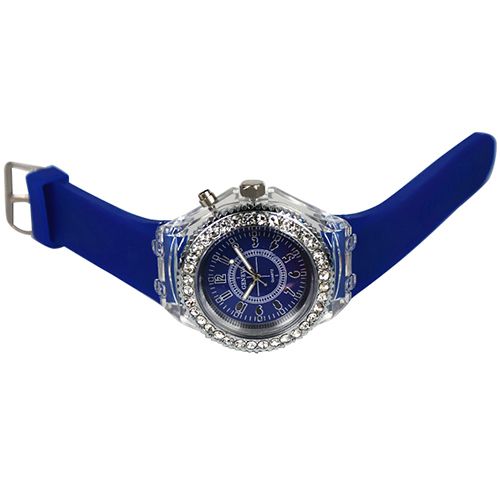 Unisex Fashion Silicone Luminous Light Sports Quartz Analog Wrist Watch